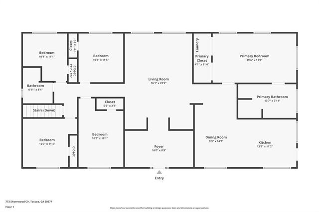 773 Shorewood Circle, Toccoa, GA 30577