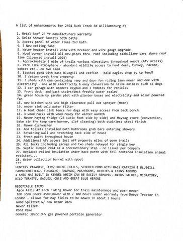 2694 Buck Creek Road, Williamsburg, KY 40769