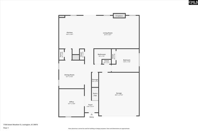 1711 Sweet Meadow Court, Lexington, SC 29073