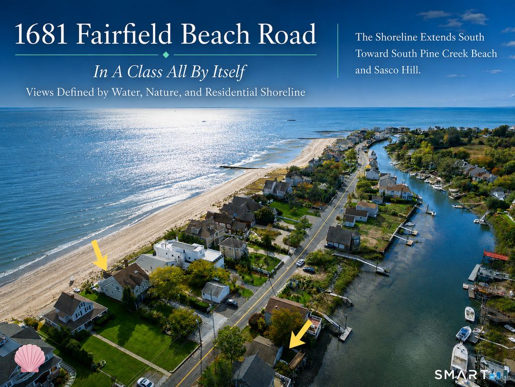 1681 Fairfield Beach Road, Fairfield, CT 06824