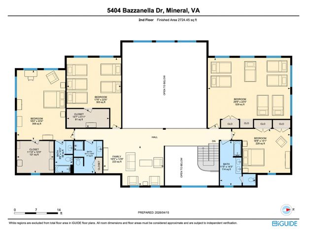 5404 BAZZANELLA DR, Mineral, VA 23117