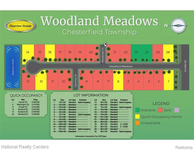 53188 Woodland Meadows, Chesterfield, MI 48047