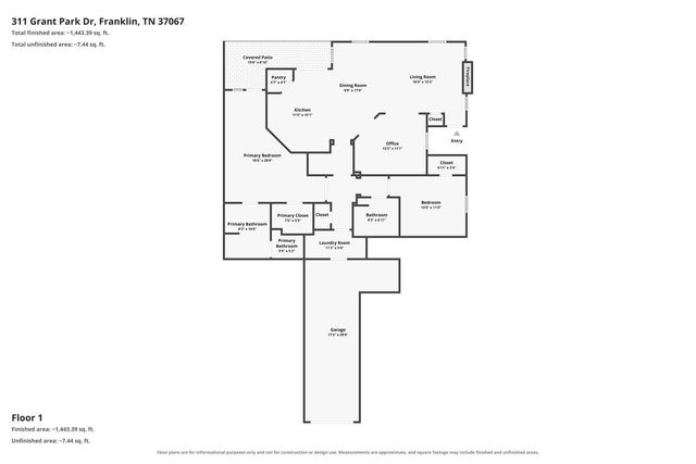 311 Grant Park Dr, Franklin, TN 37067