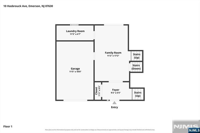 10 Hasbrouck Avenue, Emerson, NJ 07630