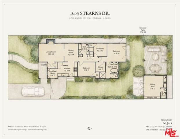 1654 Stearns Drive, Los Angeles, CA 90035