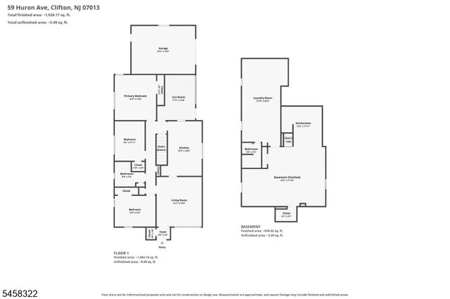59 Huron Ave, Clifton City, NJ 07013