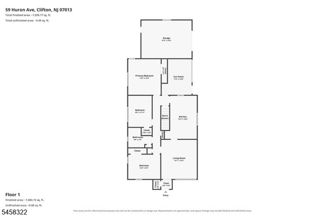 59 Huron Ave, Clifton City, NJ 07013