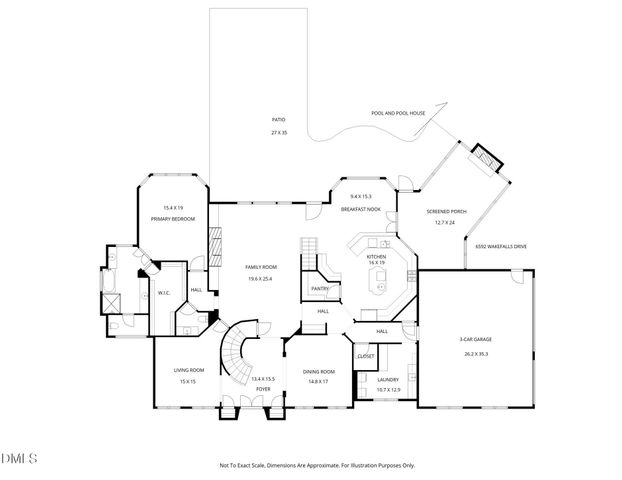 6592 Wakefalls Drive, Wake Forest, NC 27587