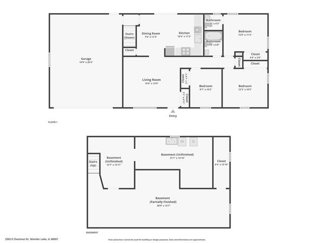 2502 E Chestnut Drive, Wonder Lake, IL 60097