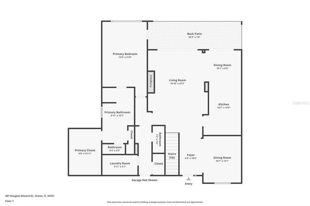 487 DOUGLAS EDWARD DRIVE, Ocoee, FL 34761