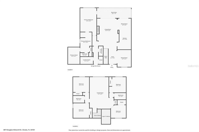 487 DOUGLAS EDWARD DRIVE, Ocoee, FL 34761