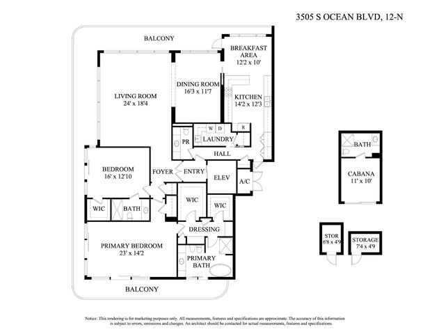 3505 S Ocean Boulevard 12n, Highland Beach, FL 33487
