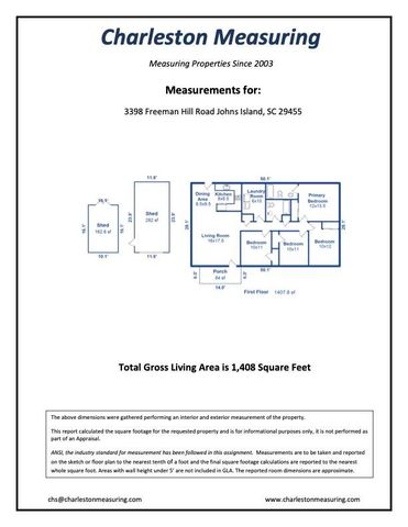 3398 Freeman Hill Road, Johns Island, SC 29455