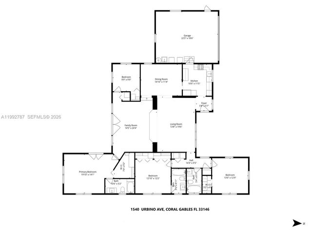 1540 Urbino Ave, Coral Gables, FL 33146