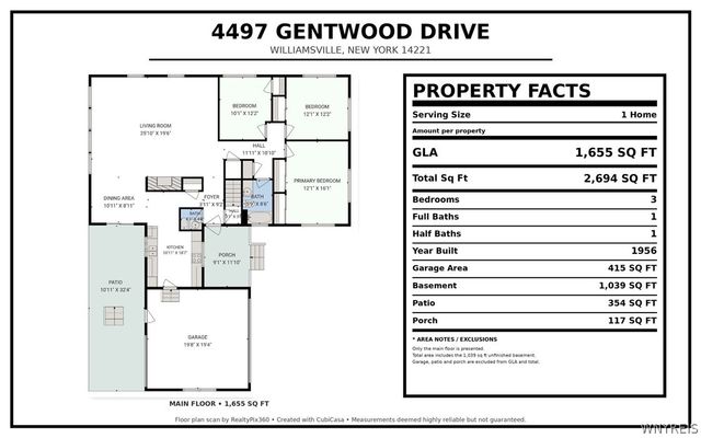 4497 Gentwood Drive, Clarence, NY 14221