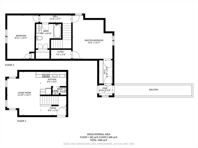 39 Chestnut St 2C, Stoneham, MA 02180