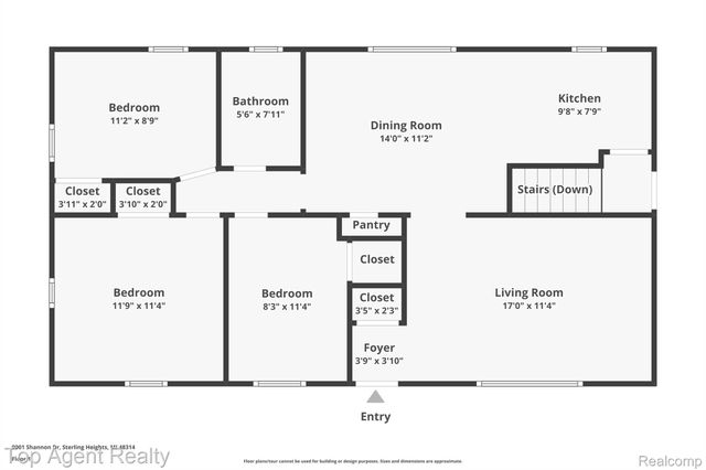 9001 Shannon Drive, Sterling Heights, MI 48314