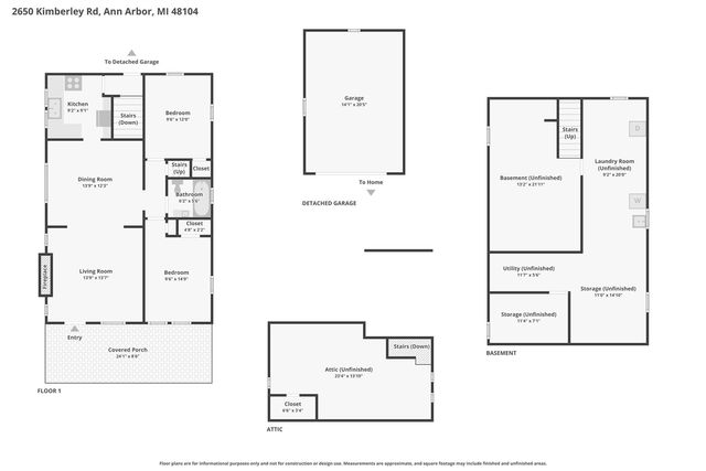 2650 Kimberley Road, Ann Arbor, MI 48104