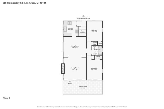 2650 Kimberley Road, Ann Arbor, MI 48104