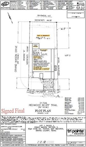 21726 Redwood Bluff Trail, Cypress, TX 77433