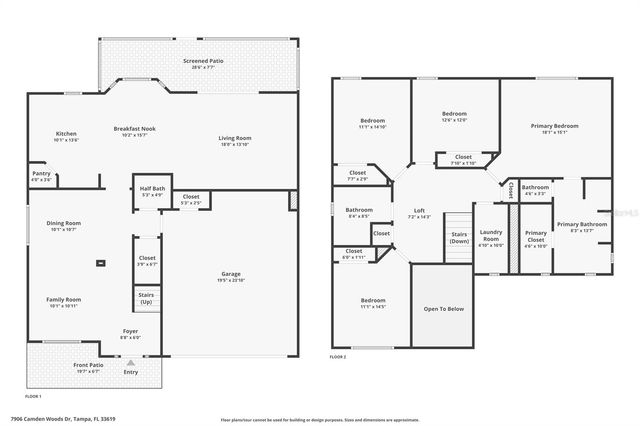 7906 CAMDEN WOODS DRIVE, Tampa, FL 33619