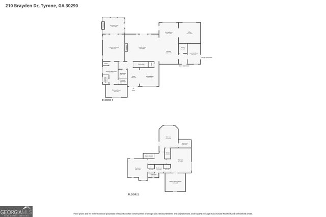 210 Brayden Drive, Tyrone, GA 30290