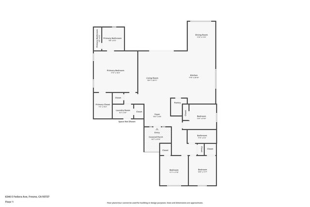 6346 E Fedora Avenue, Fresno, CA 93727