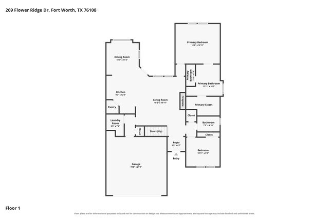 269 Flower Ridge Drive, Fort Worth, TX 76108