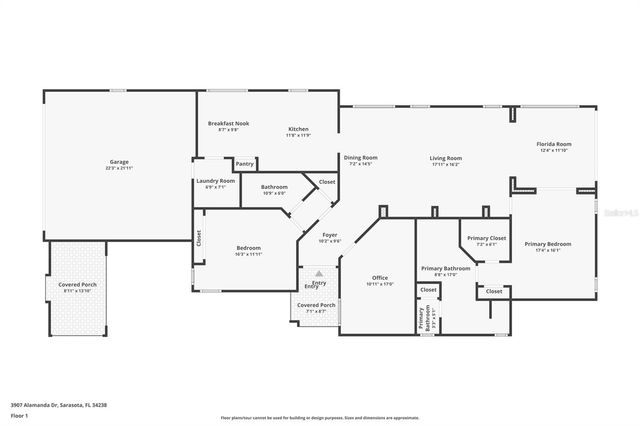 3907 ALAMANDA DRIVE, Sarasota, FL 34238