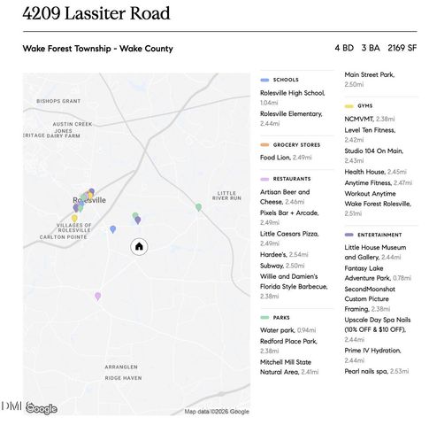 4209 Lassiter Road, Wake Forest, NC 27587