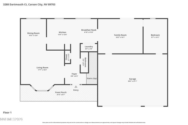 3288 Dartmouth Court, Carson City, NV 89703
