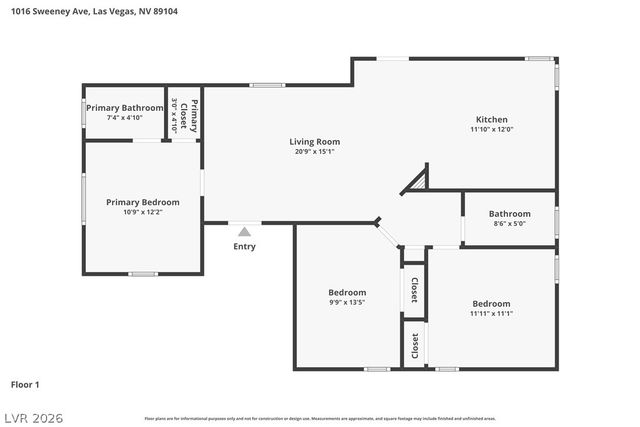 1016 Sweeney Avenue, Las Vegas, NV 89104