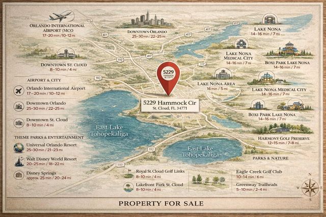 5229 HAMMOCK CIRCLE, St Cloud, FL 34771