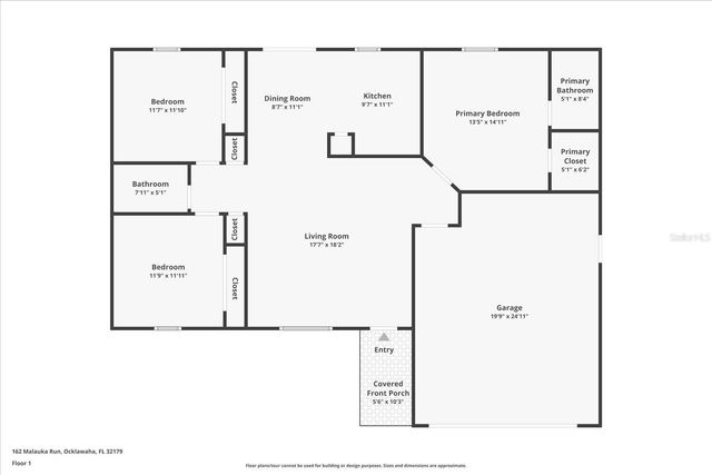 162 MALAUKA RUN, Ocklawaha, FL 32179