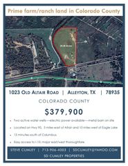 1023 Old Altair Road N, Alleyton, TX 78935