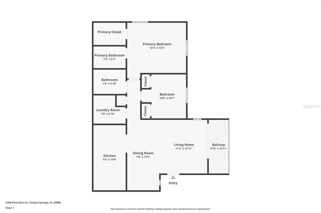 1488 PINE GLEN LANE B2, Tarpon Springs, FL 34688