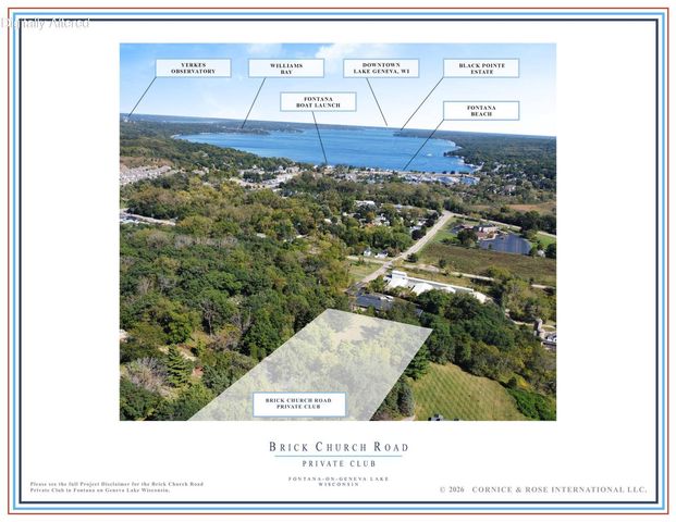 W5869 Brick Church ROAD, Fontana, WI 53125