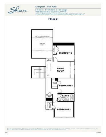 15998 Mahogany Mist Drive, Conroe, TX 77302
