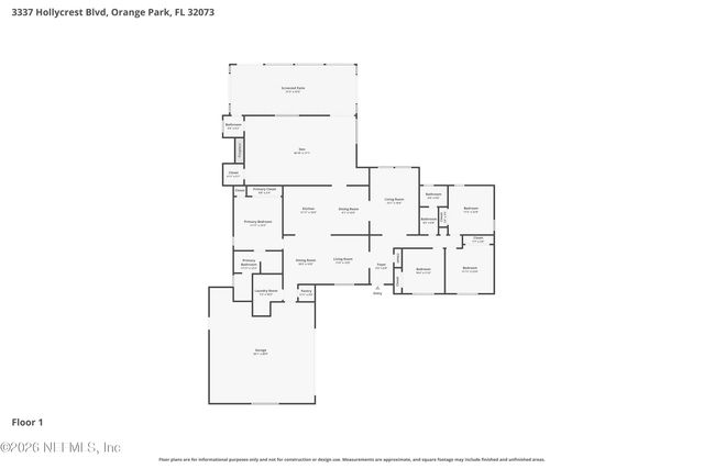 3337 HOLLYCREST Boulevard, Orange Park, FL 32073
