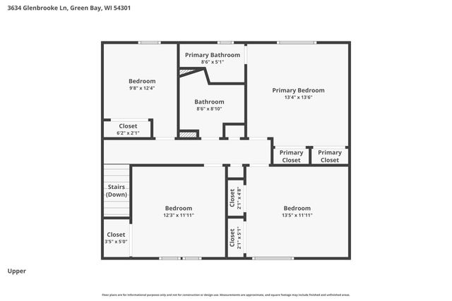 3634 GLENBROOKE LANE, Green Bay, WI 54301