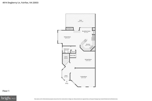 4014 DOGBERRY LN, Fairfax, VA 22033