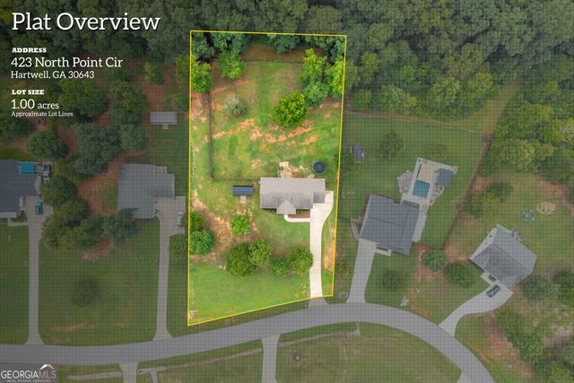 423 N Point Circle, Hartwell, GA 30643