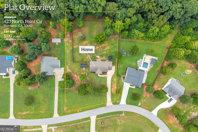 423 N Point Circle, Hartwell, GA 30643
