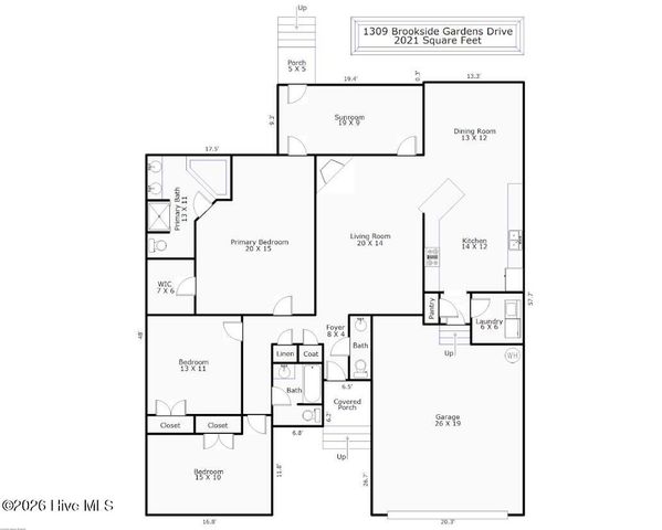 1309 Brookside Gardens Drive, Wilmington, NC 28411