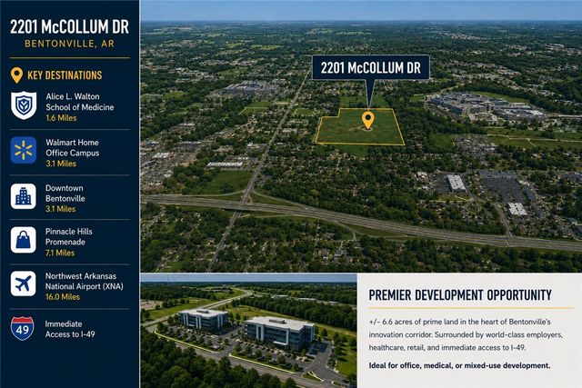 2201 McCollum Drive, Bentonville, AR 72712