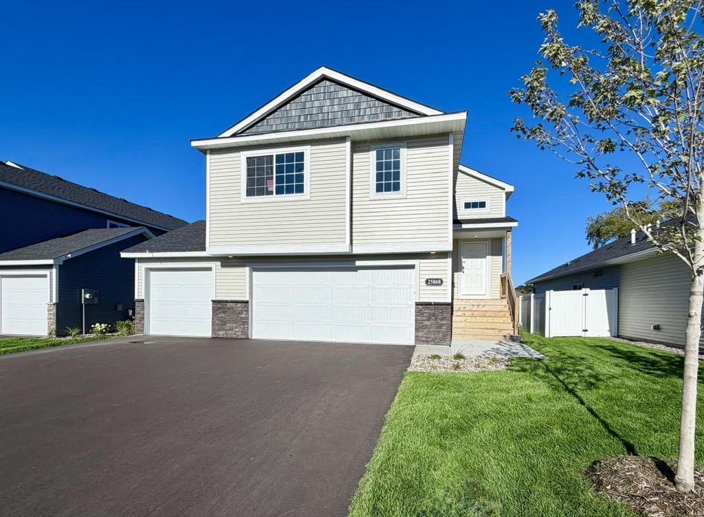 25868 Emerson Court, Wyoming, MN 55092 — exterior
