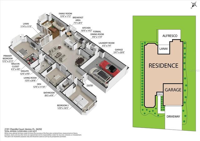 2191 CHENILLE COURT, Venice, FL 34292