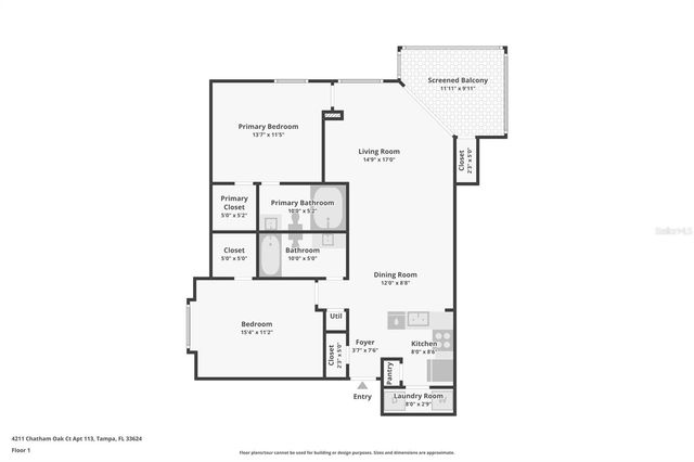 4211 CHATHAM OAK COURT 123, Tampa, FL 33624