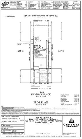 1345 Ravenna Place, Brookshire, TX 77423