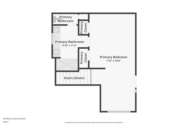 481 Mill STREET, Fontana, WI 53125
